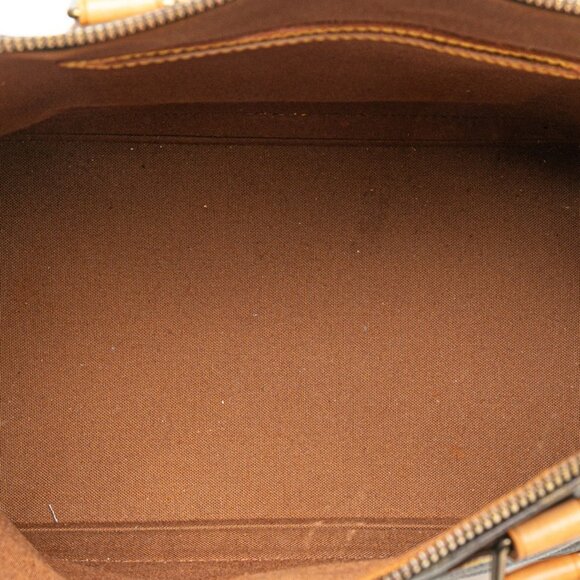 LOUIS VUITTON Black Monogram Leather Alma PM Shoulder Bag - Picture 9 of 12